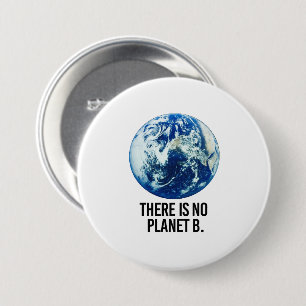 Det finns ingen Planet B Knapp