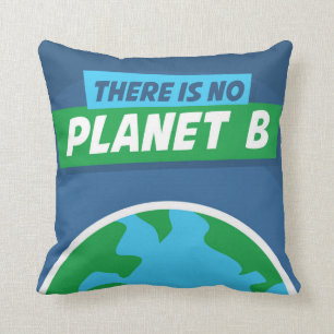 Det finns ingen planet B Kudde