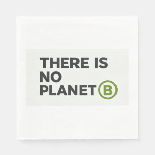 Det finns ingen planet B Miljöaktivist Pappersservett