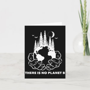 Det Finns Ingen Planet B Rädda Miljön Natur E Kort
