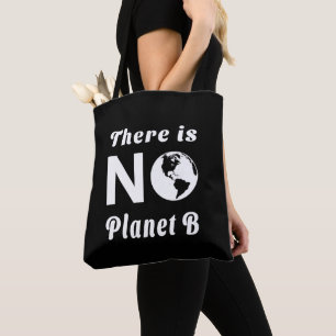 Det finns ingen planet B Skydda världen Earth Day Tygkasse