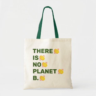 "Det finns ingen planet B" som klappar händer Tygkasse