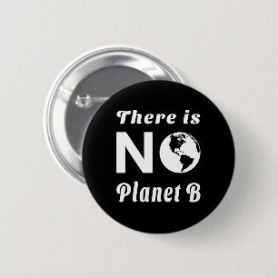 Det finns ingen planet B som skyddar världsdagen. Knapp