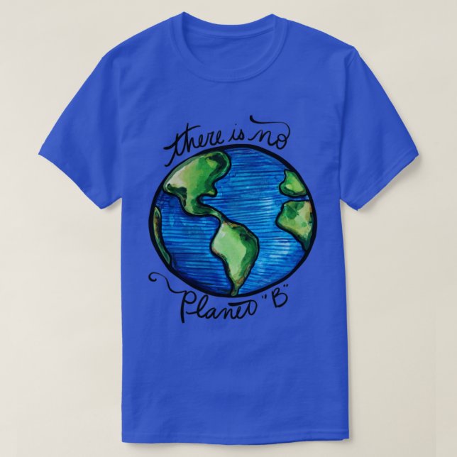 Det finns ingen planet B T Shirt (Design framsida)