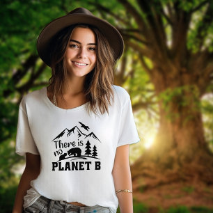 Det finns ingen Planet B, Vegan Activism T Shirt
