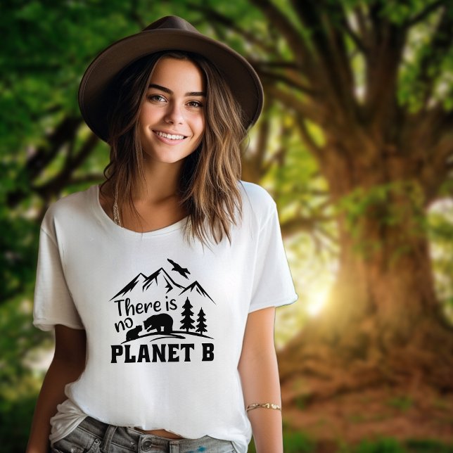 Det finns ingen Planet B, Vegan Activism T Shirt (Skapare uppladdad)