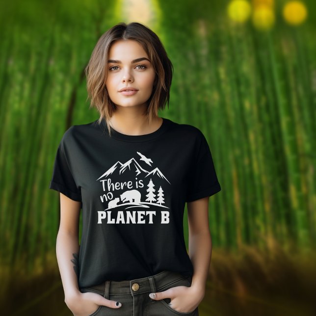Det finns ingen Planet B, Vegan Activism T Shirt (Skapare uppladdad)
