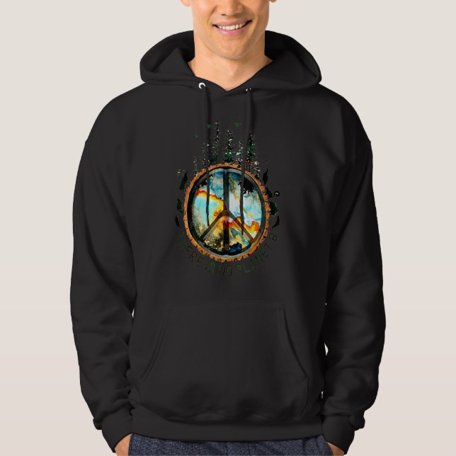 Det finns ingen planet B Vilda djur Hoodie (Framsida)