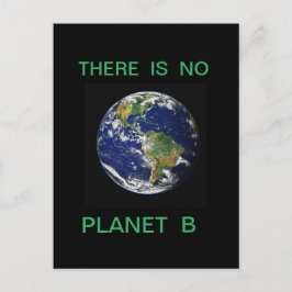 DET FINNS INGEN PLANET B VYKORT