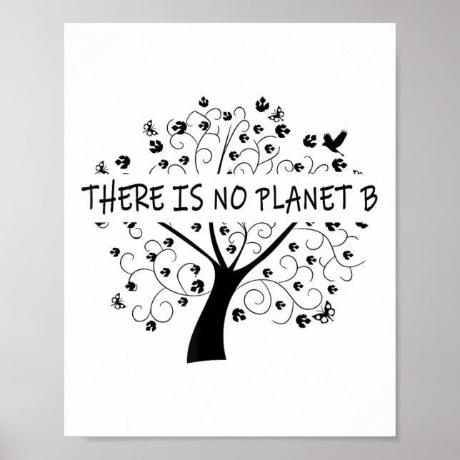 Det finns ingen planeten B-jorddag _1 Poster (Framsidan)