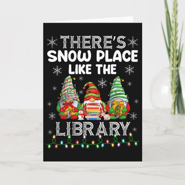 Det finns ingen plats som biblioteket Bibliotekari Kort (Framsida)