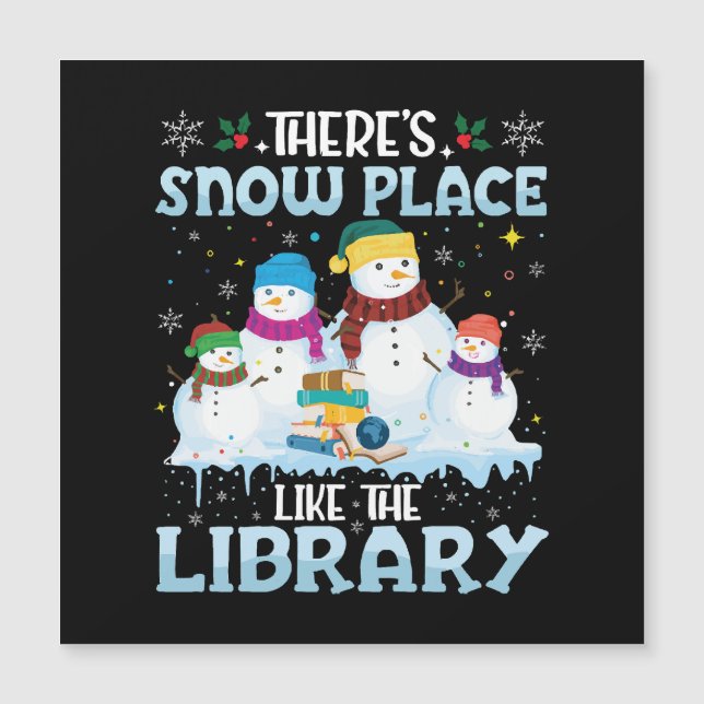 Det finns ingen plats som biblioteket jul (Framsida)