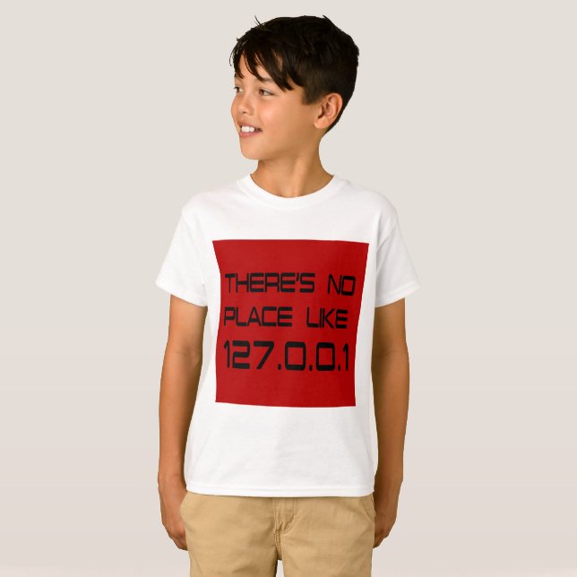 Det finns ingen plats som hemma t shirt (Hel framsida)