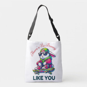 Det finns ingen som du Coola Skateboarding Bunny Axelväska