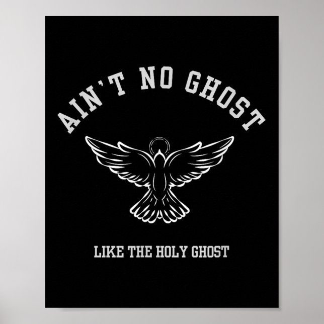 Det finns ingen spöke som Holy Ghost - Kristet Hal Poster (Framsidan)