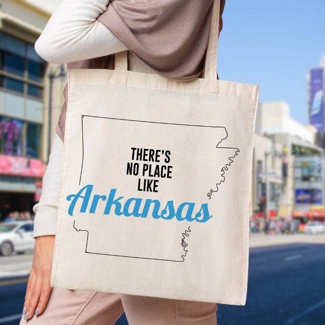 Det finns ingen Ställe som Arkansas, Tote Bag, Mam Tygkasse (Skapare uppladdad)