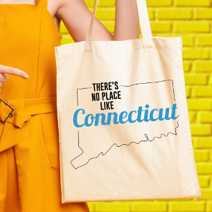 Det finns ingen Ställe som Connecticut Tote Bag Gi Tygkasse
