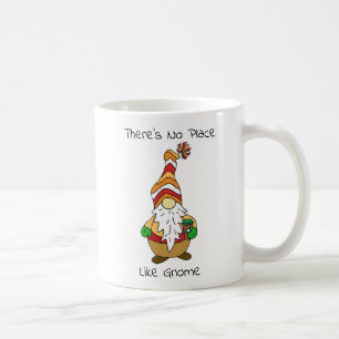 Det finns ingen Ställe som Gnome, höstcitat Kaffemugg