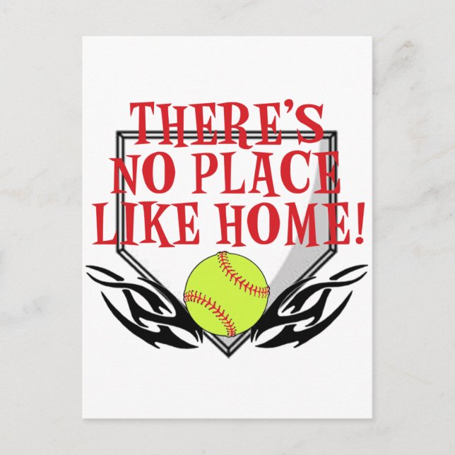 Det finns ingen Ställe som hemma! Vykort (Framsida)