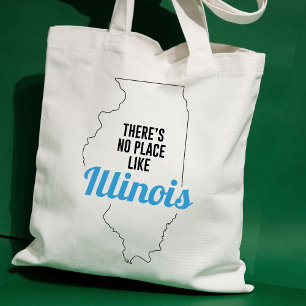 Det finns ingen Ställe som Illinois, Tote Bag, Mam Tygkasse