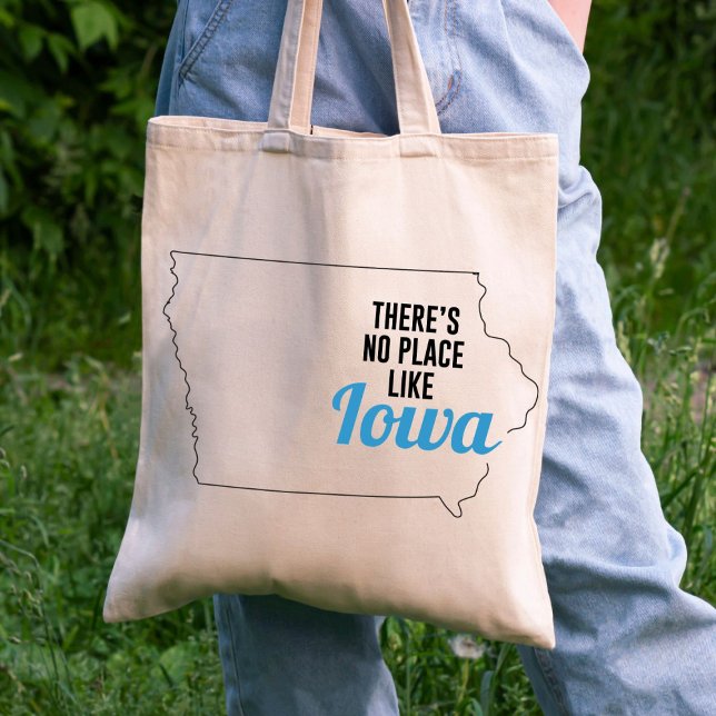 Det finns ingen Ställe som Iowa, Tote Bag, Mamma G Tygkasse (Skapare uppladdad)