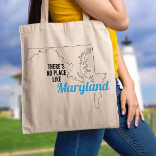 Det finns ingen Ställe som Maryland, Tote Bag, Mam Tygkasse