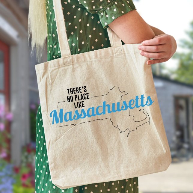 Det finns ingen Ställe som Massachusetts, Tote Bag Tygkasse (Skapare uppladdad)