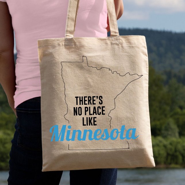 Det finns ingen Ställe som Minnesota Tote Bag, Mam Tygkasse (Skapare uppladdad)