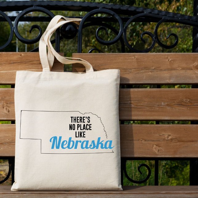 Det finns ingen Ställe som Nebraska, Tote Bag, Mam Tygkasse (Skapare uppladdad)