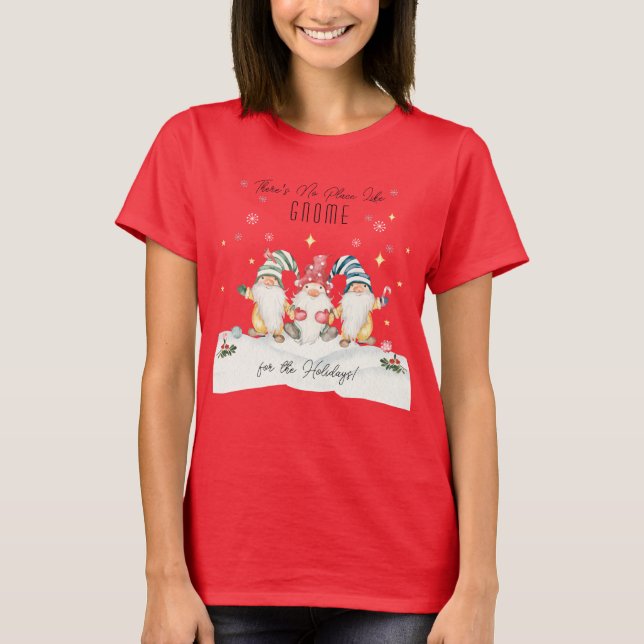 Det finns ingen Ställe som nome för Helgdagarna T Shirt (Framsida)