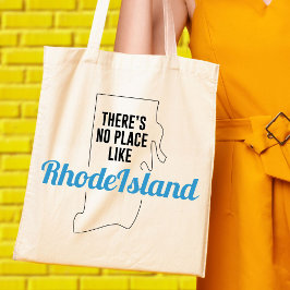 Det finns ingen Ställe som Rhode island Tote Bag Tygkasse