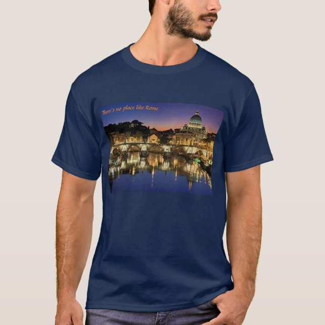 Det finns ingen ställe som Rom T Shirt (Framsida)