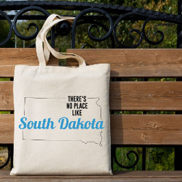 Det finns ingen Ställe som South Dakota Tote Bag Tygkasse