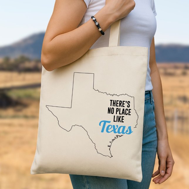Det finns ingen Ställe som Texas Tote Bag, Mamma G Tygkasse (Skapare uppladdad)
