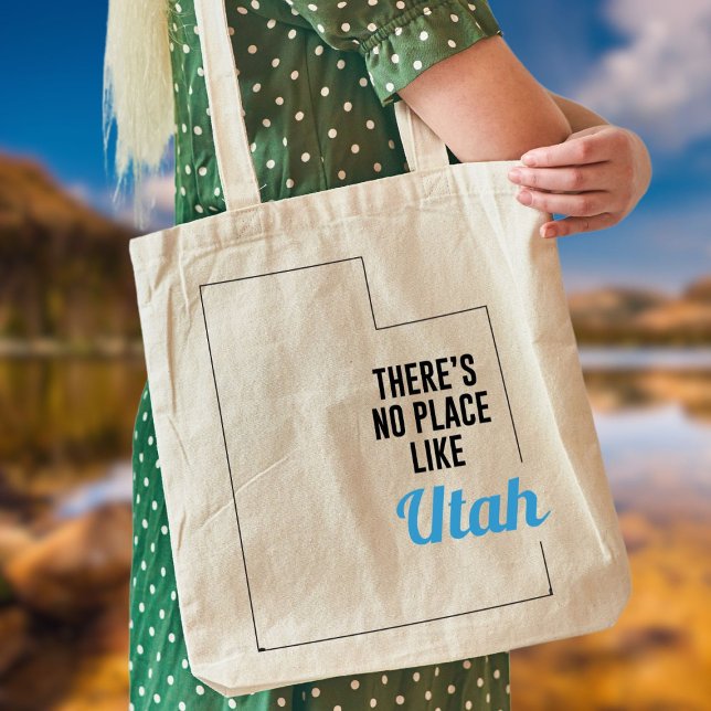 Det finns ingen Ställe som Utah, Tote Bag, Mamma G Tygkasse (Skapare uppladdad)