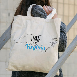 Det finns ingen Ställe som Virginia, Tote Bag, Mam Tygkasse