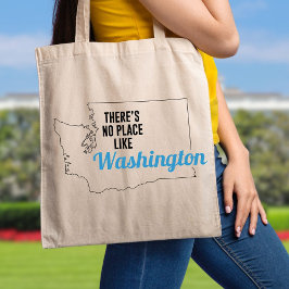 Det finns ingen Ställe som Washington Tote Bag Tygkasse