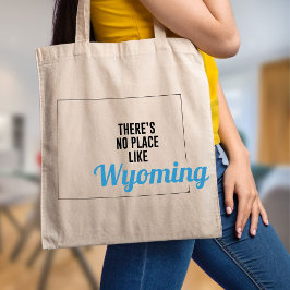 Det finns ingen Ställe som Wyoming, Tote Bag, Mamm Tygkasse