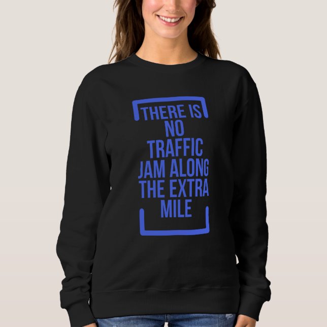 Det finns ingen trafik i Sylt längs Extra-milen T Shirt (Framsida)