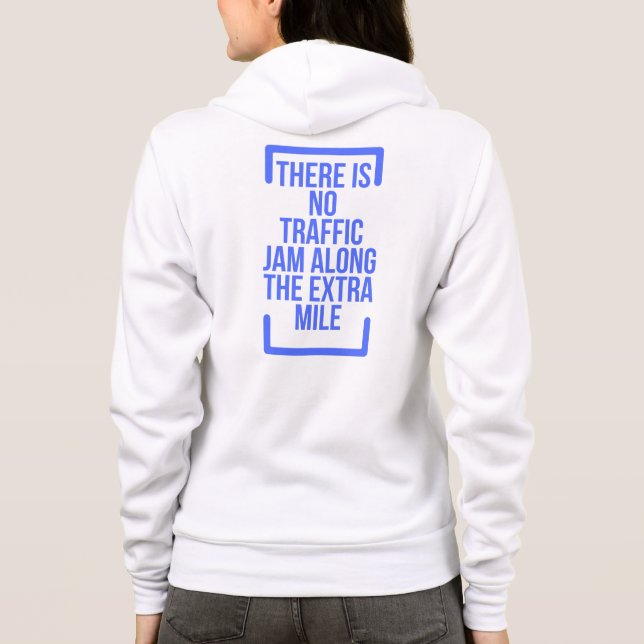 Det finns ingen trafik i Sylt längs Extra-milen T Shirt (Baksida)