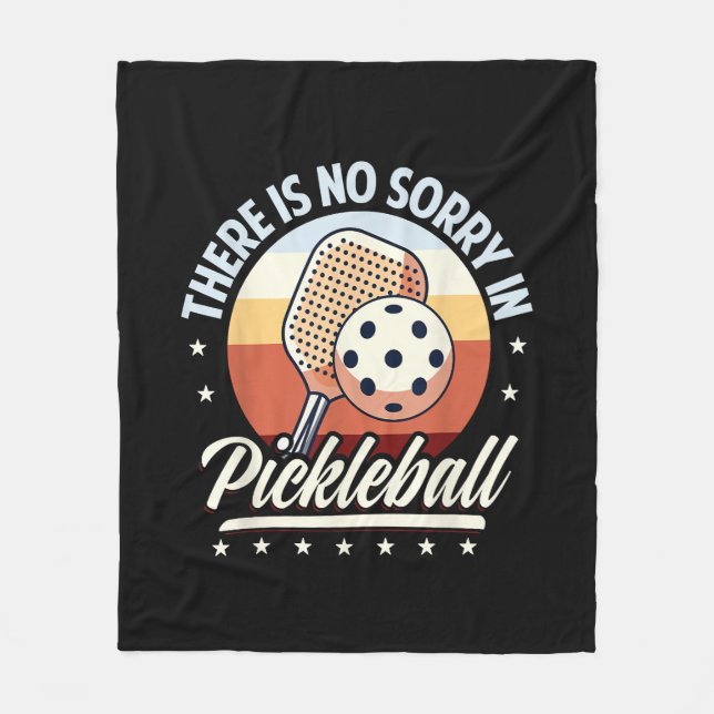 Det finns ingen ursäkt i Pickleball Fleecefilt (Framsidan)