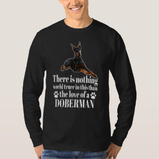 Det finns ingen världslångare än Kärlek i en dörr T Shirt