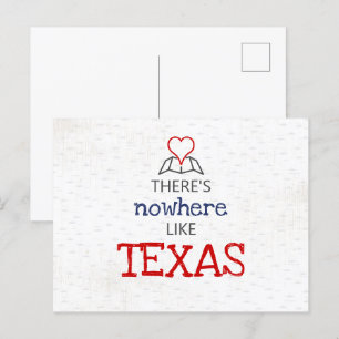 Det finns ingenstans som Texas Vykort