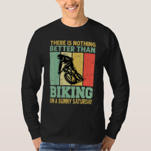 Det finns ingenting bättre än att cykla på en soli t shirt