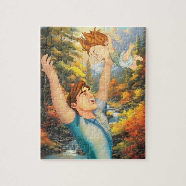 DET FINNS INGENTING SOM EN BRA TUSSLE MED PAPPA PUSSEL (Vertikal)