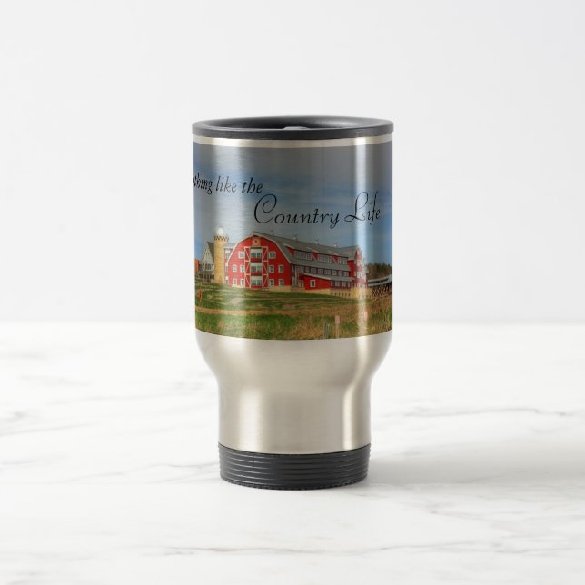 Det finns ingenting som Land Life, kaffe Mugg (Center)