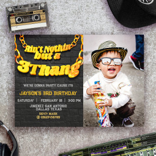 Det finns inget annat än ett 3-tal med foto - ligg inbjudningar