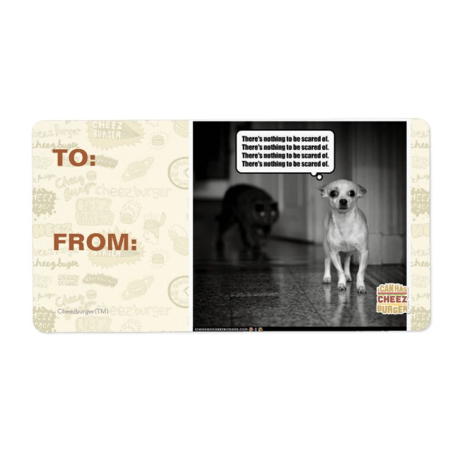 Det finns inget att skrämma om fraktsedel (Framsidan)