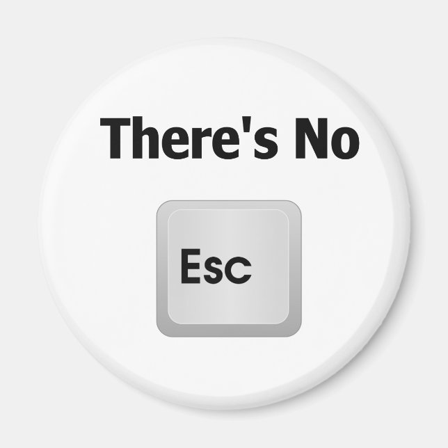 Det finns inget Escape Magnet (Framsidan)