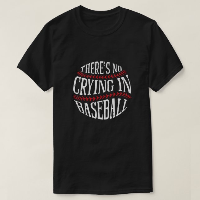 Det finns inget Gråtande i Baseball T Shirt (Design framsida)
